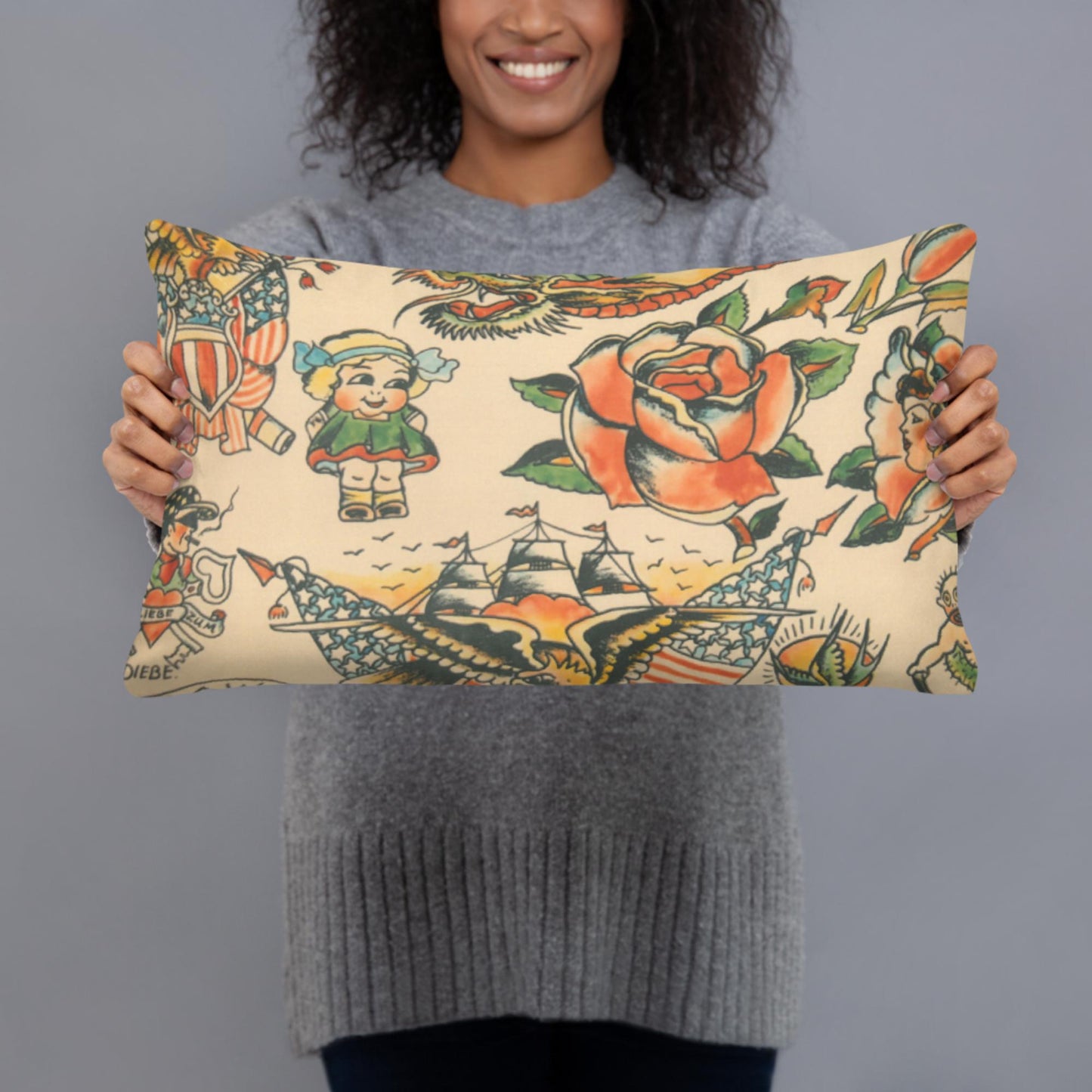Tattoo Ole - Basic Pillow