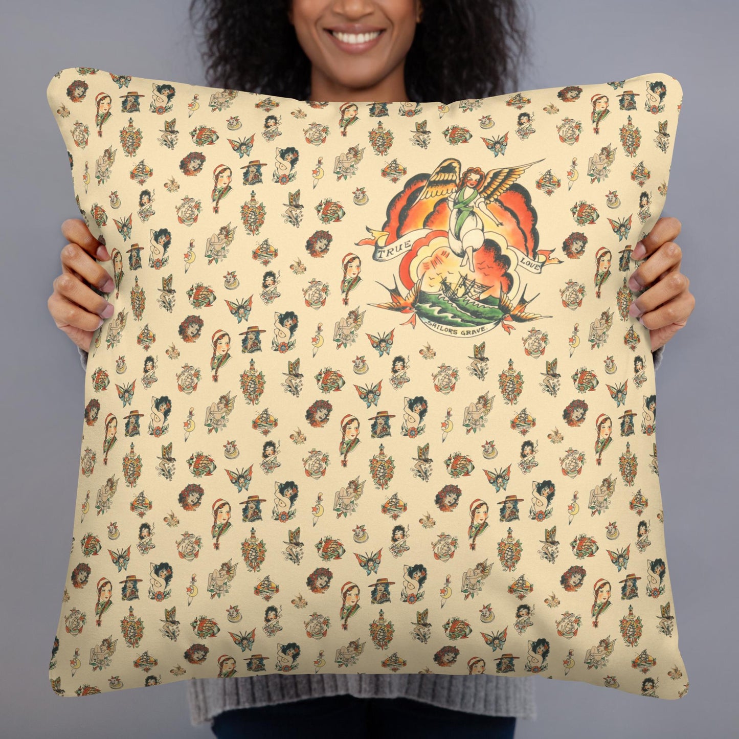 Tattoo Ole - Basic Pillow