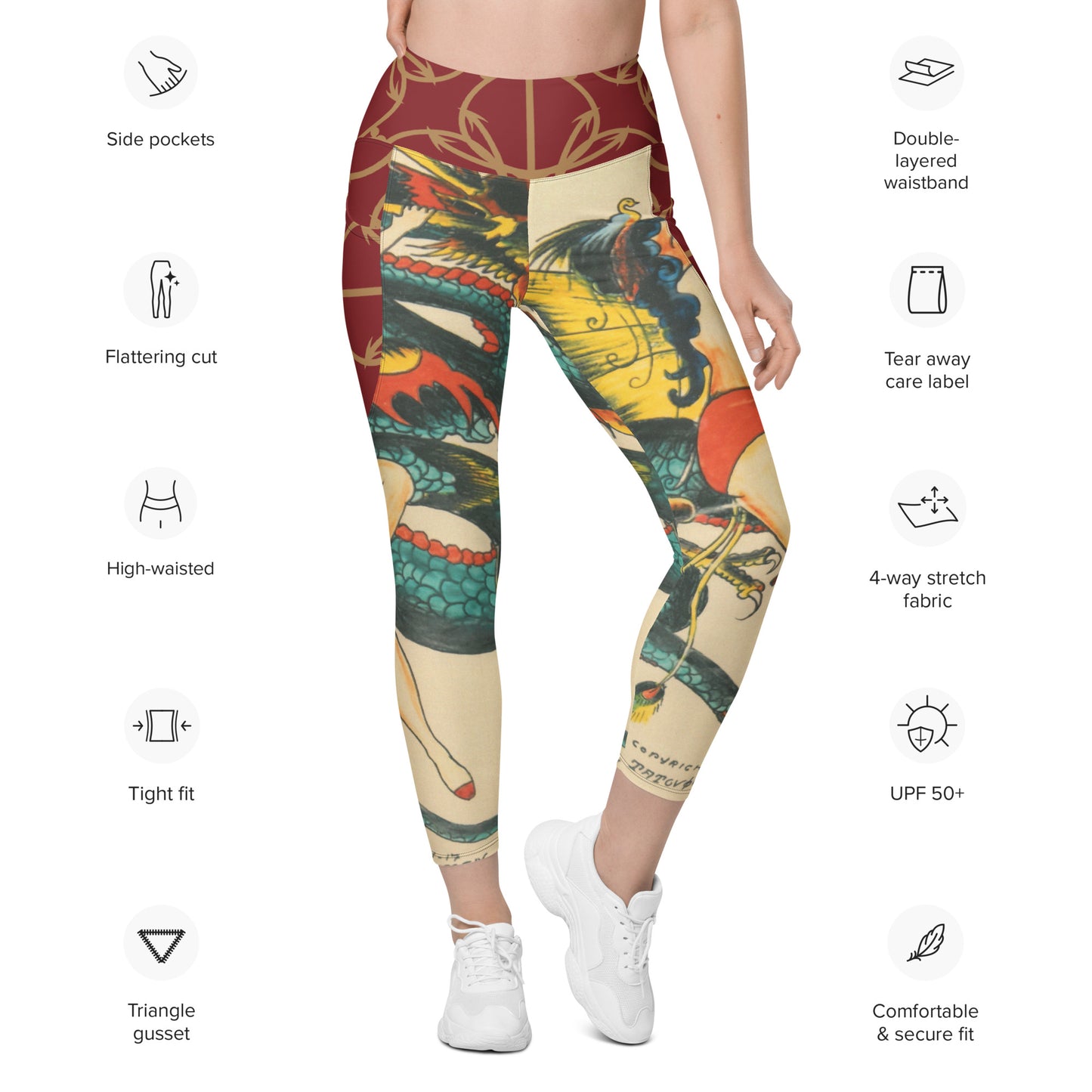 Tattoo Ole - Leggings with pockets