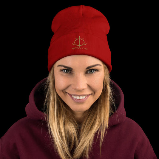 Embroidered Beanie