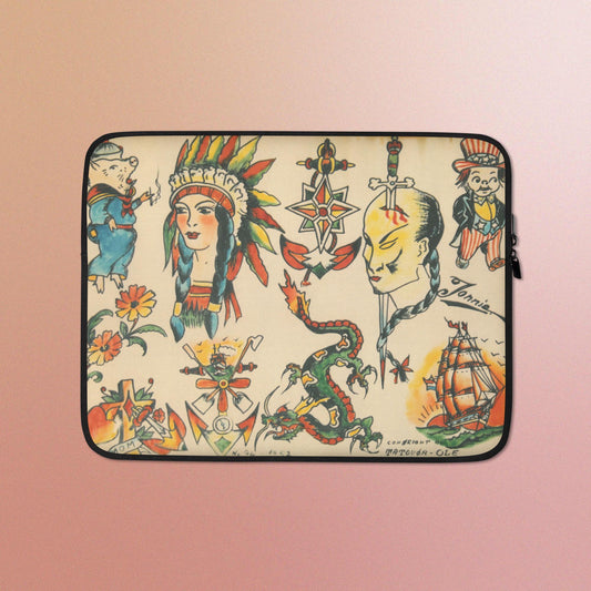 Tattoo Ole - Laptop Sleeve