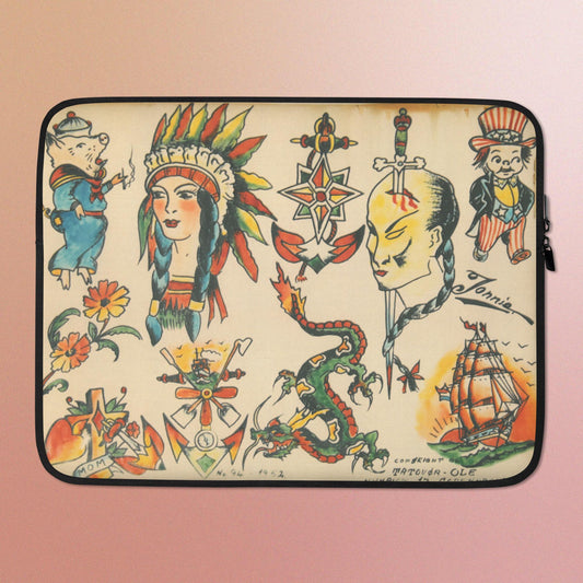 Tattoo Ole - Laptop Sleeve