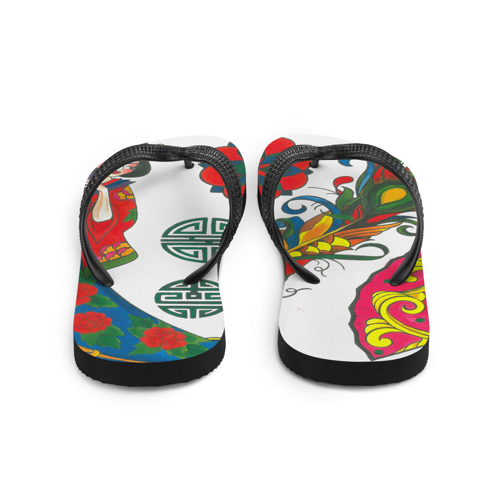 Tattoo Ole Flip-Flops Asian design