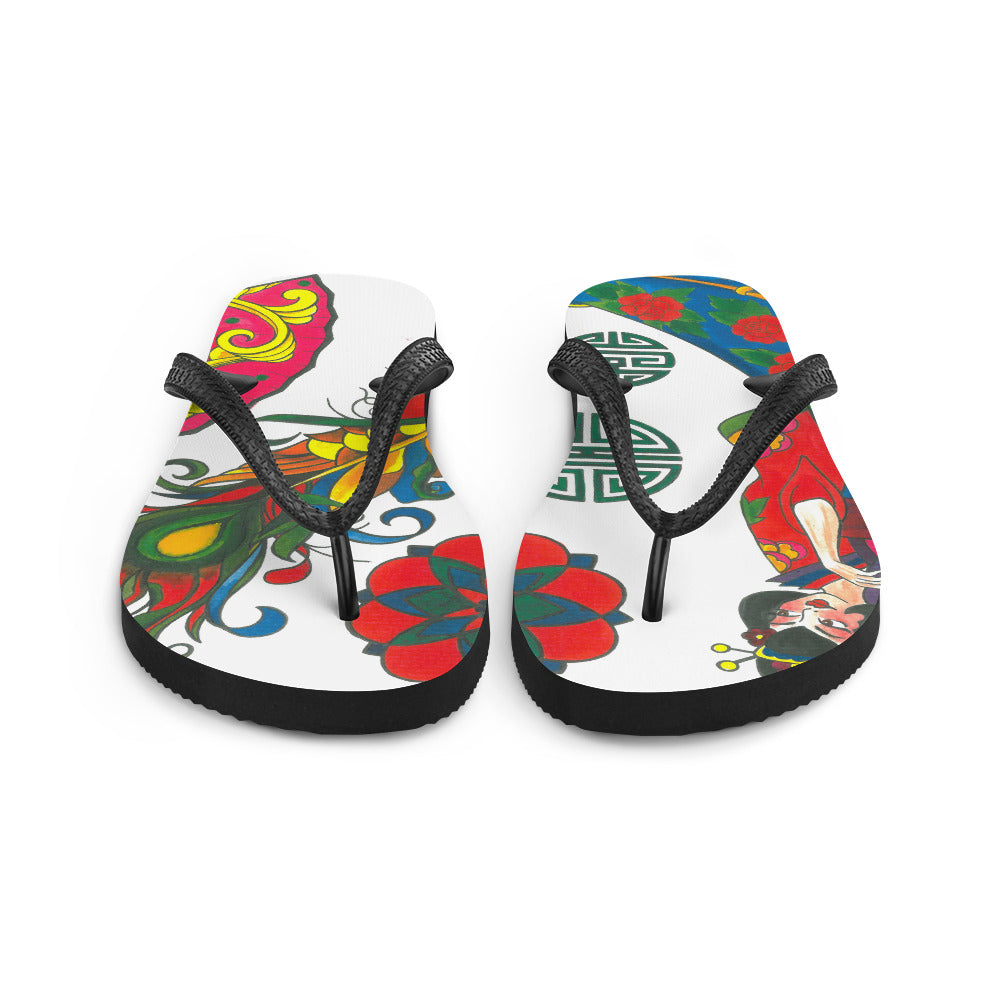 Tattoo Ole Flip-Flops Asian design