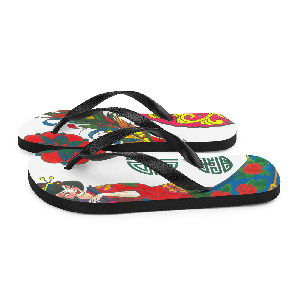 Tattoo Ole Flip-Flops Asian design