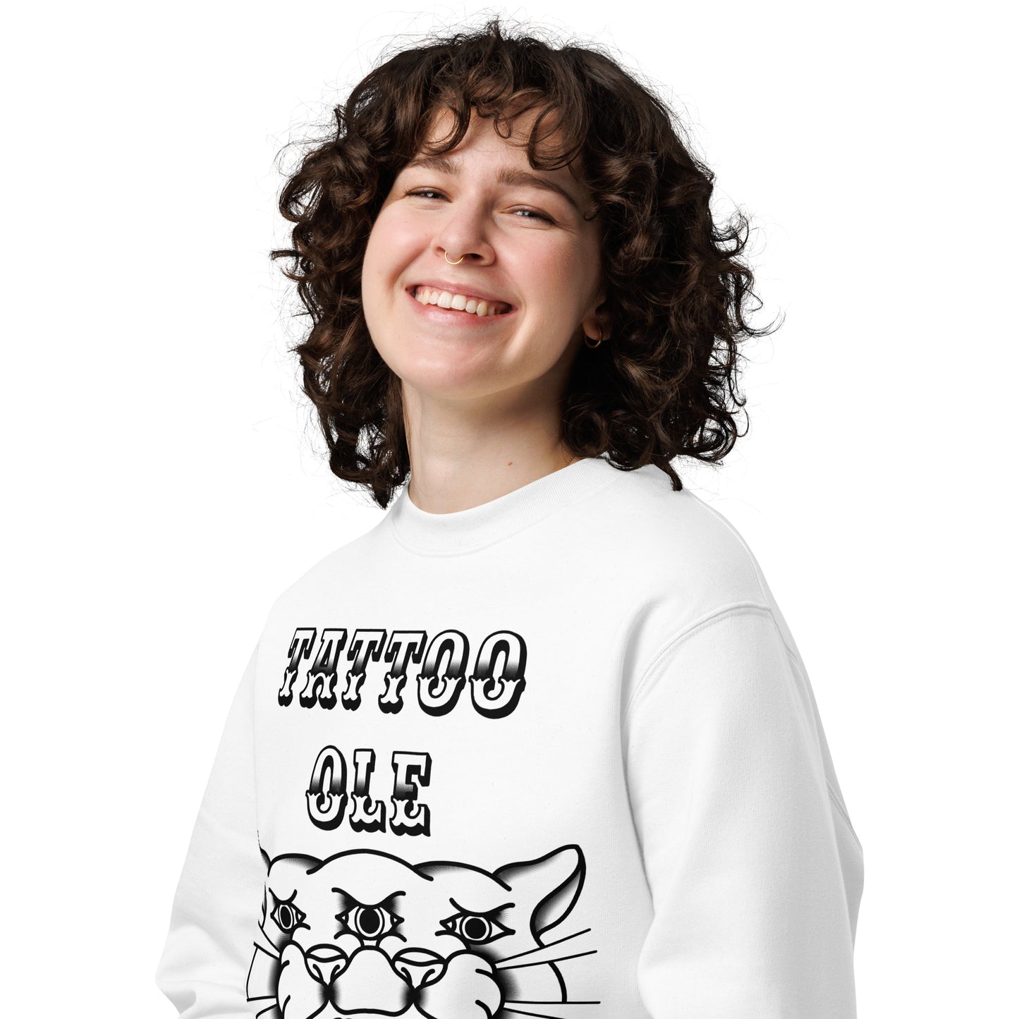 Three Eyed Panther - Unisex eco sweatshirt