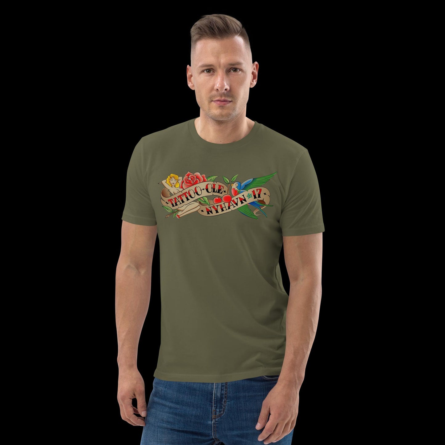 Nyhavn 17 - Unisex t-shirt i økologisk bomuld