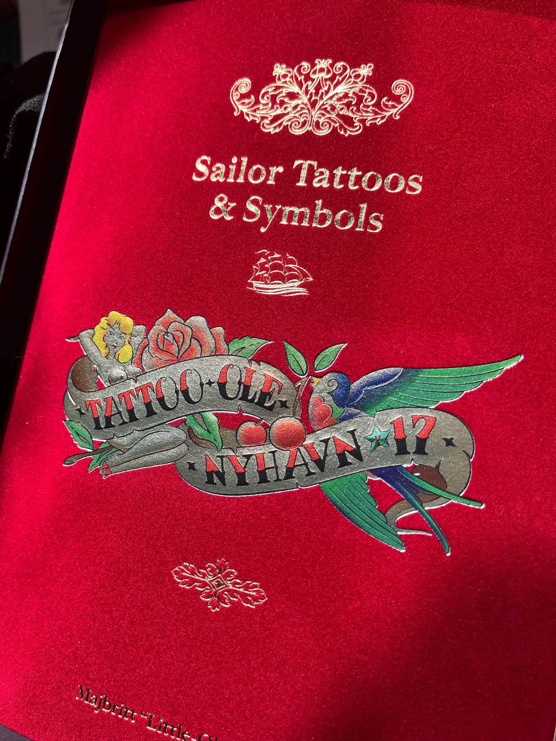 Sailor tattoos & symbols -  By Majbritt "Lille Ole" Petersen, eng. version front