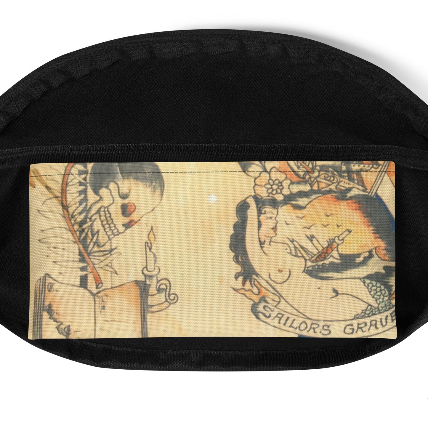 Fanny pack with unique ship design for safe keeping design