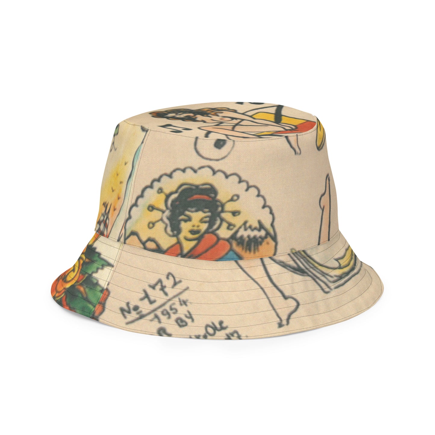 Tattoo Ole - Reversible bucket hat