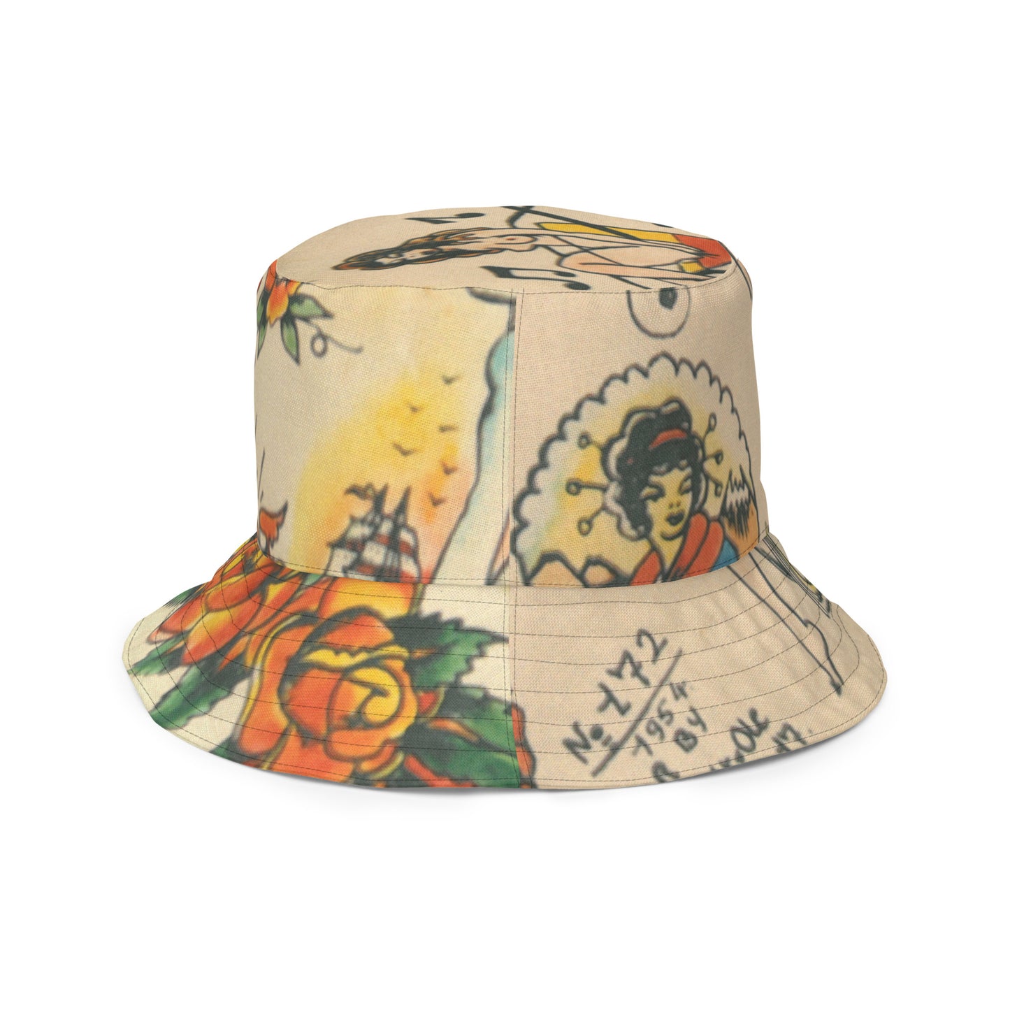 Tattoo Ole - Reversible bucket hat