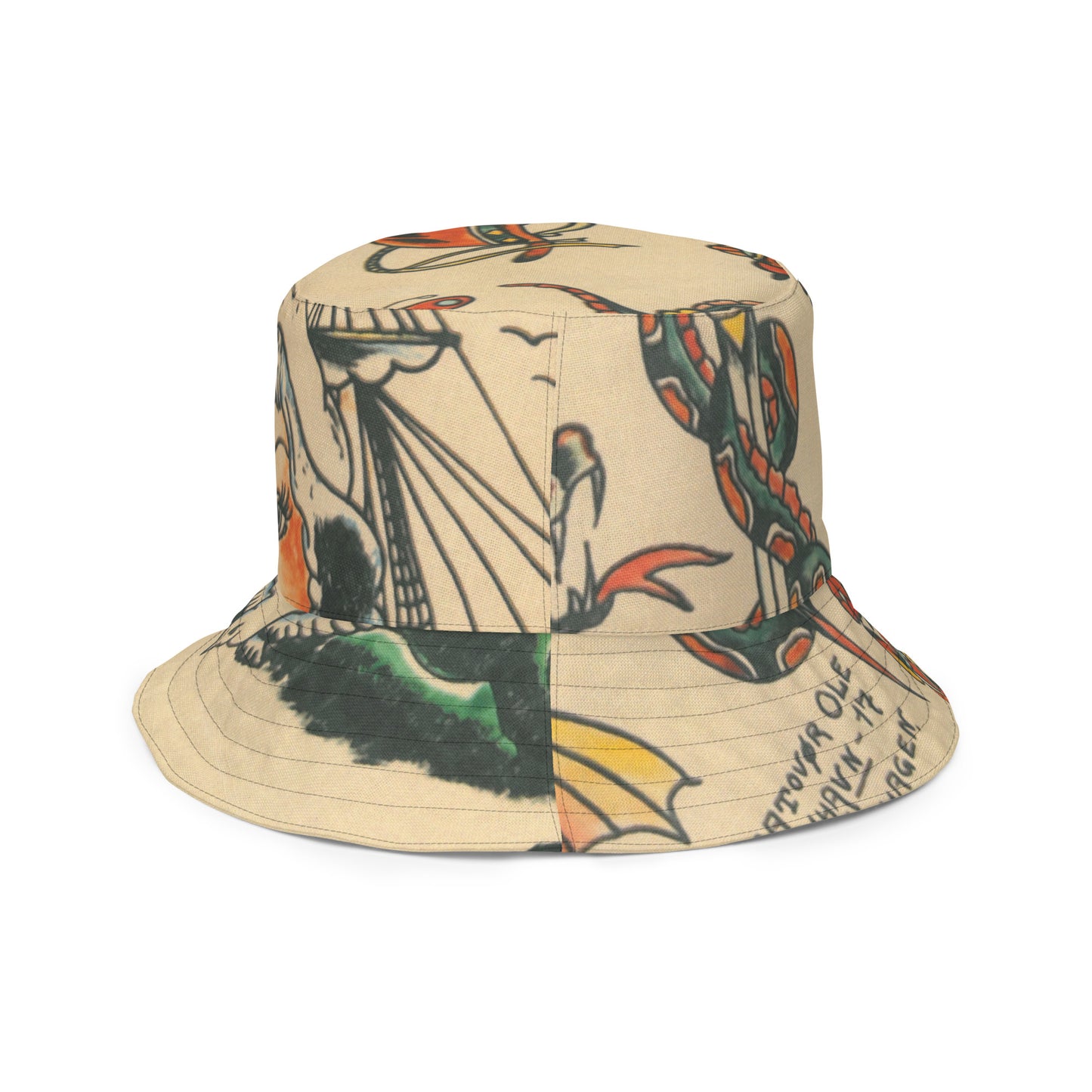 Tattoo Ole - Reversible bucket hat