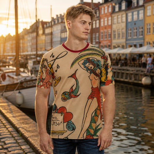 Ole V. Hansen Archive All-Over T-Shirt