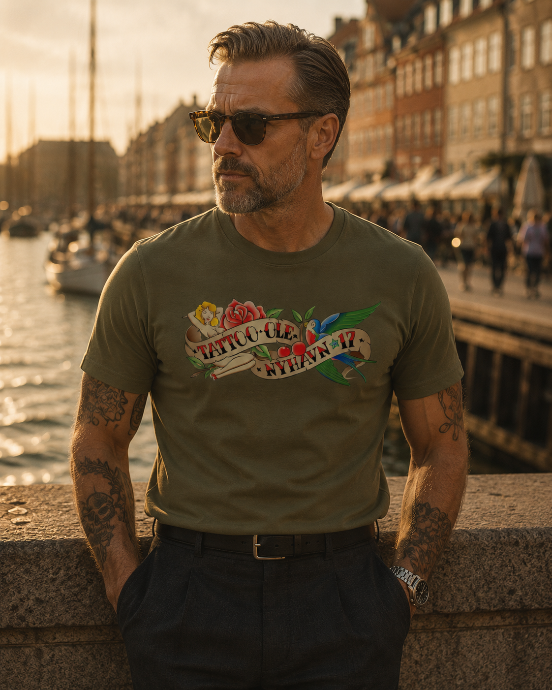 Tattoo Ole Signature T-Shirt