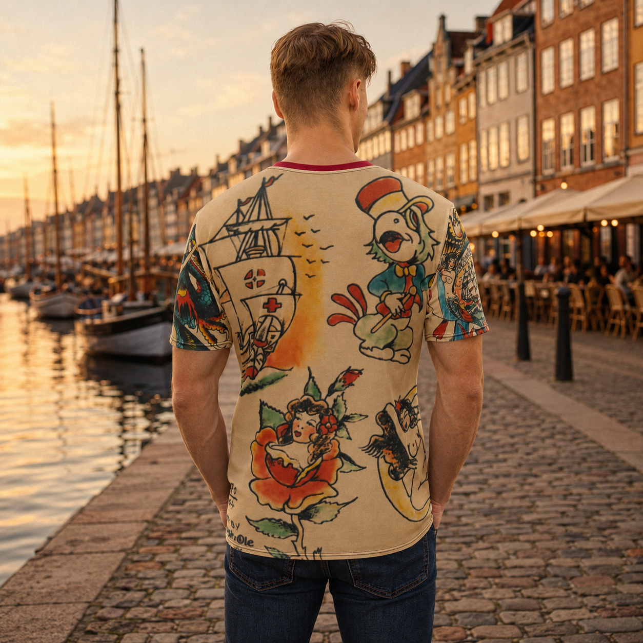 Ole V. Hansen Archive All-Over T-Shirt