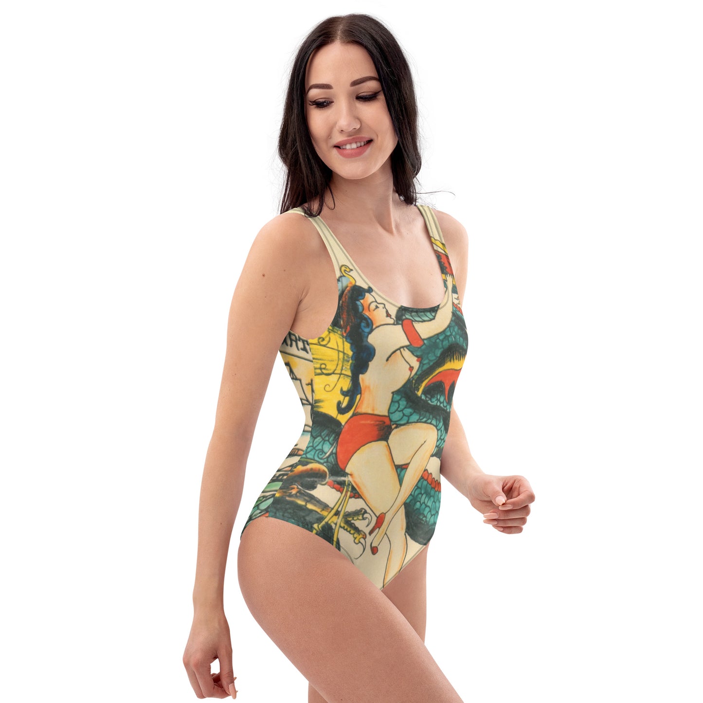 Tattoo Ole - One-Piece Swimsuit