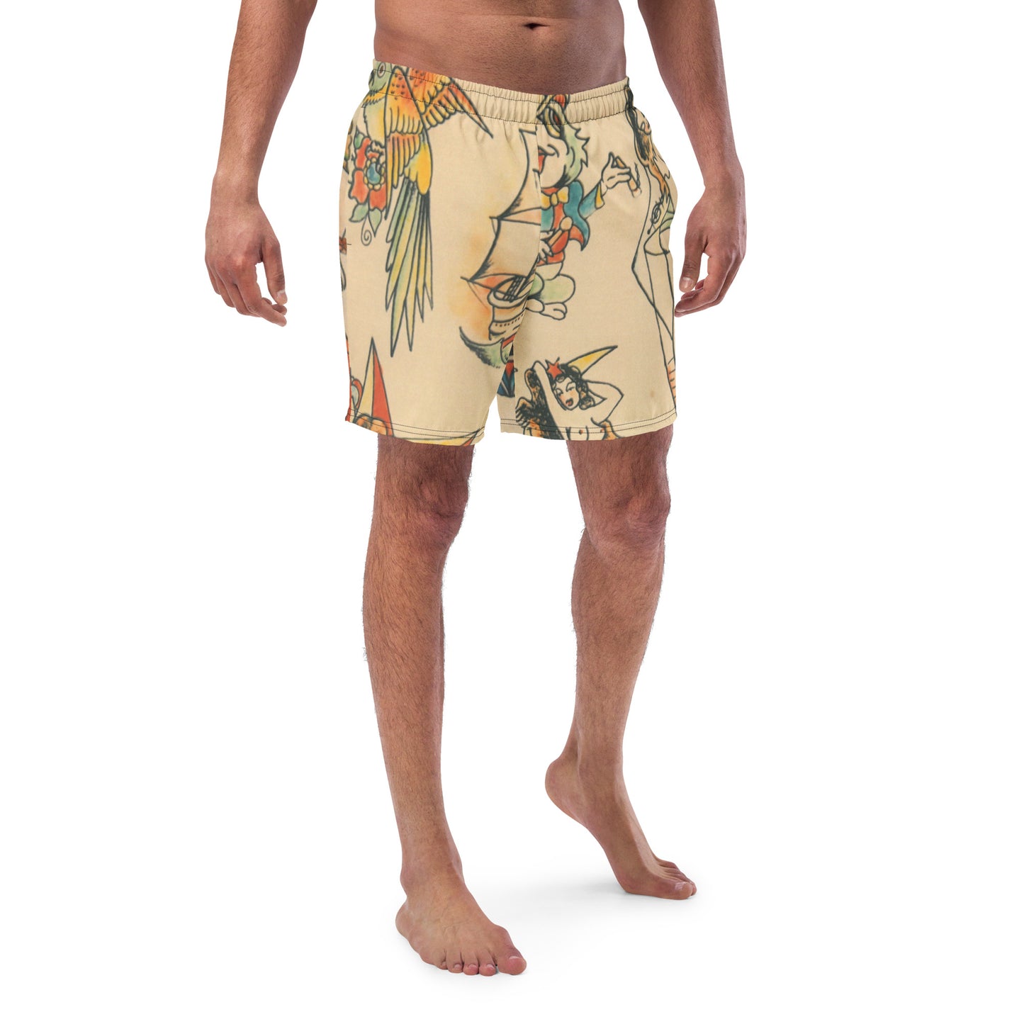 Tattoo Ole - Men's swim trunks