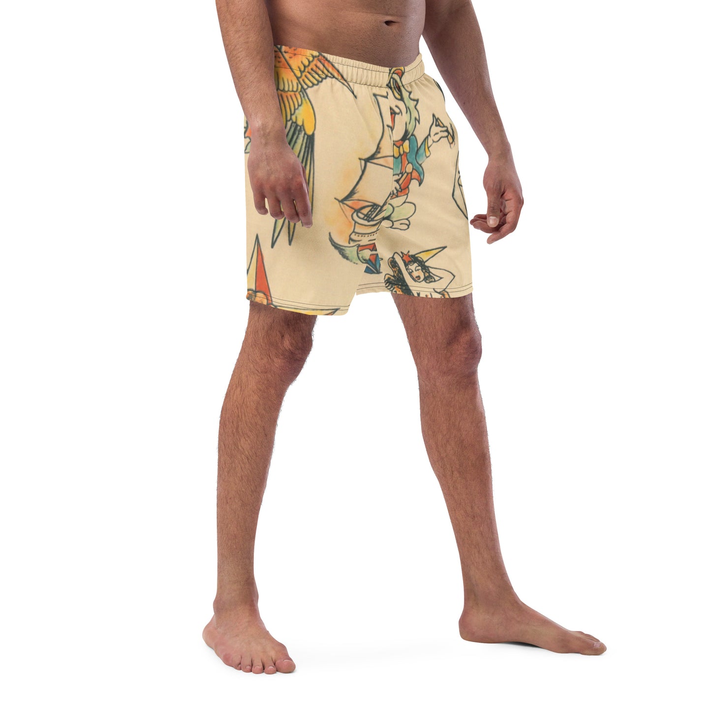 Tattoo Ole - Men's swim trunks