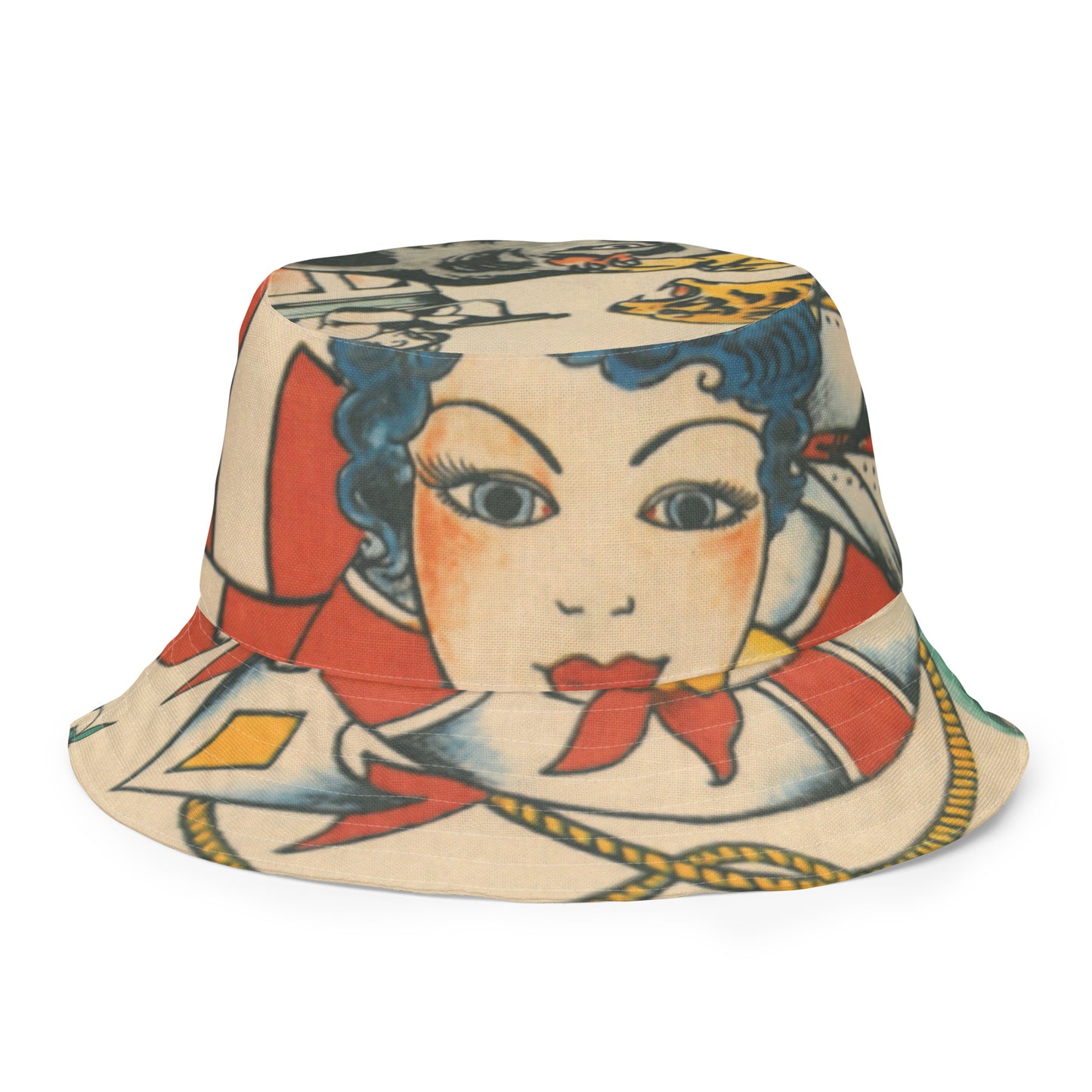 Reversible bucket hat