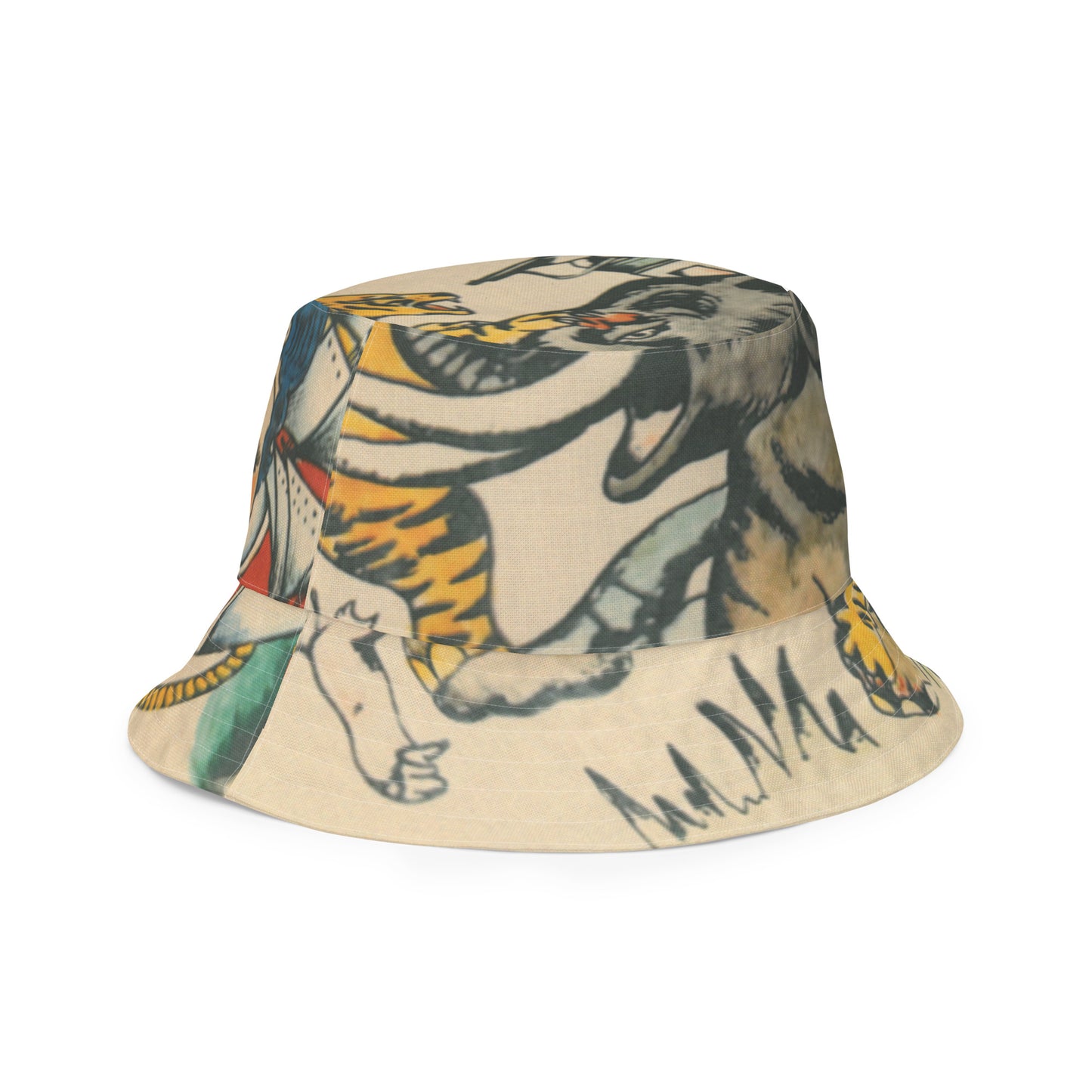 Reversible bucket hat