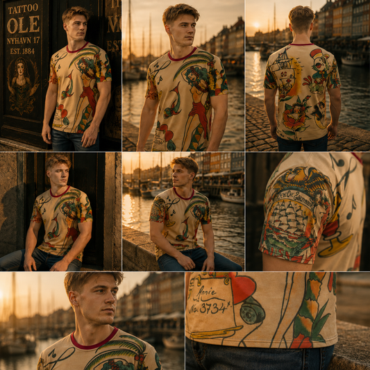 Ole V. Hansen Archive All-Over T-Shirt