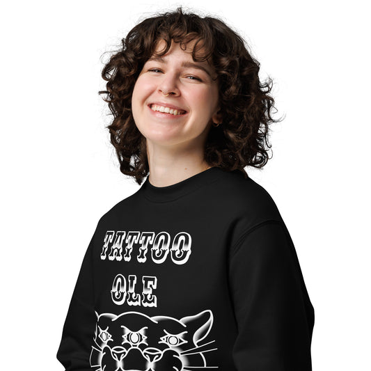 Three Eyed Panther - Unisex øko sweatshirt