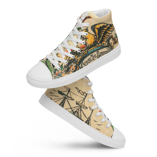 Tattoo Ole - Women’s high top canvas shoes