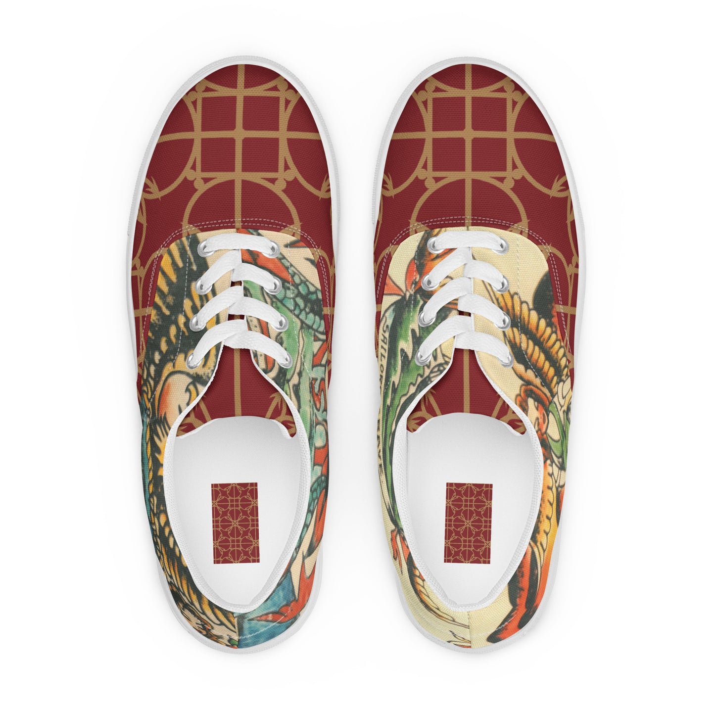Tattoo Ole/ Nyhavn 17 - Women’s lace-up canvas shoes