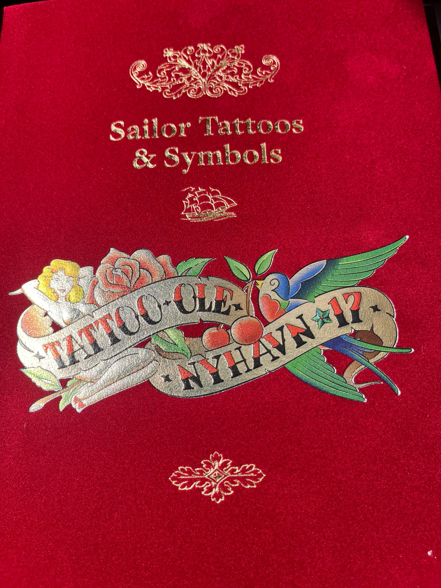 Sailor tattoos & symbols -  By Majbritt "Lille Ole" Petersen, eng. version front