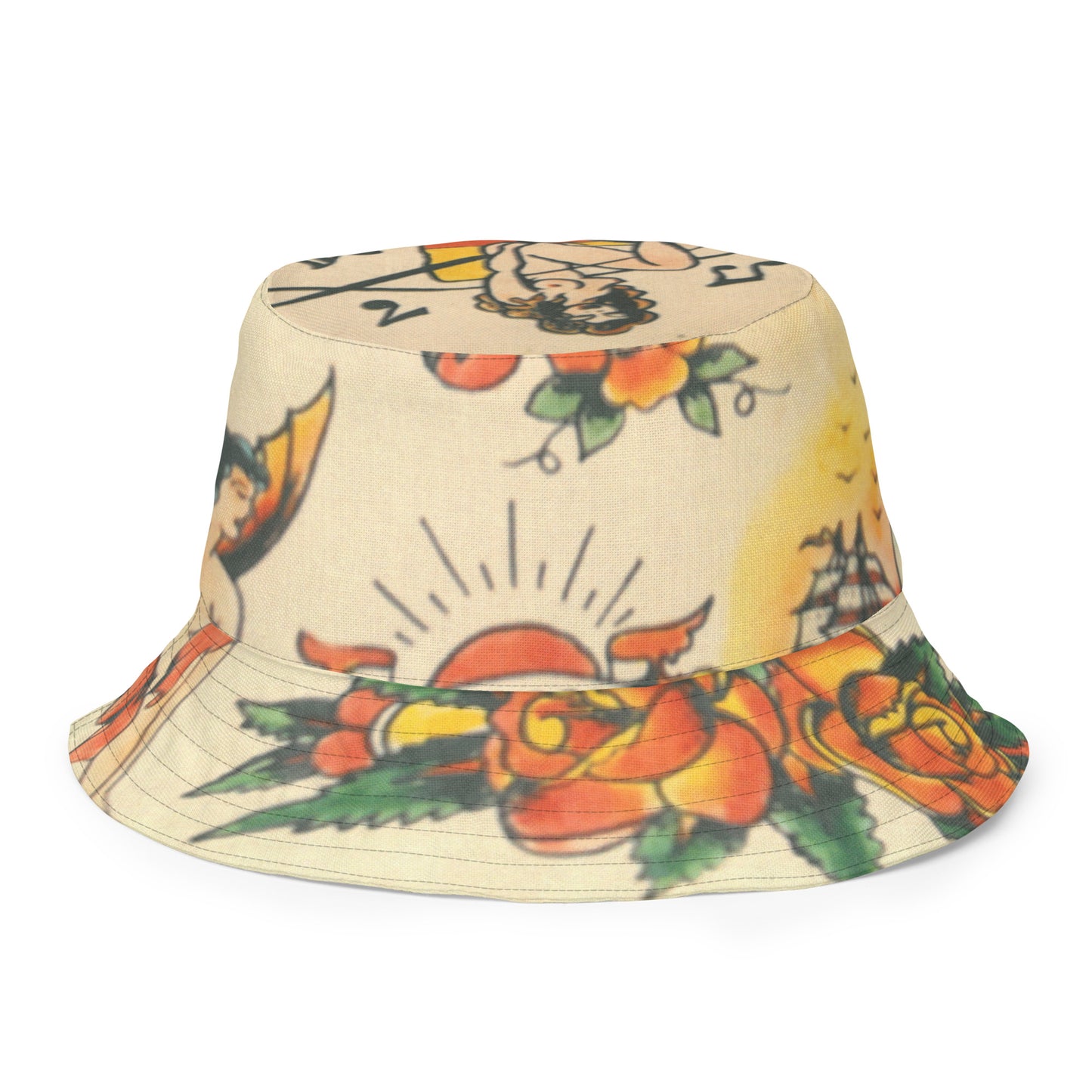 Tattoo Ole - Reversible bucket hat