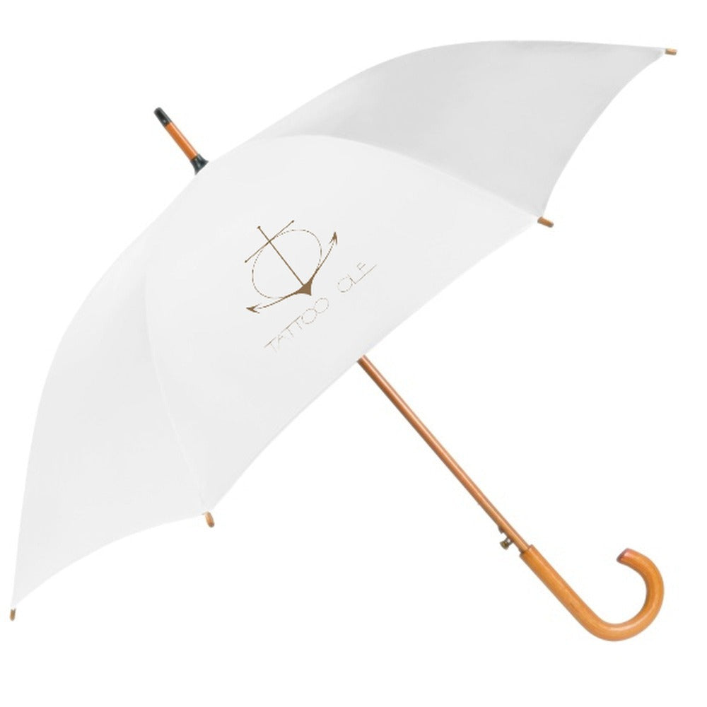 Tattoo Ole white classic and timeless umbrella